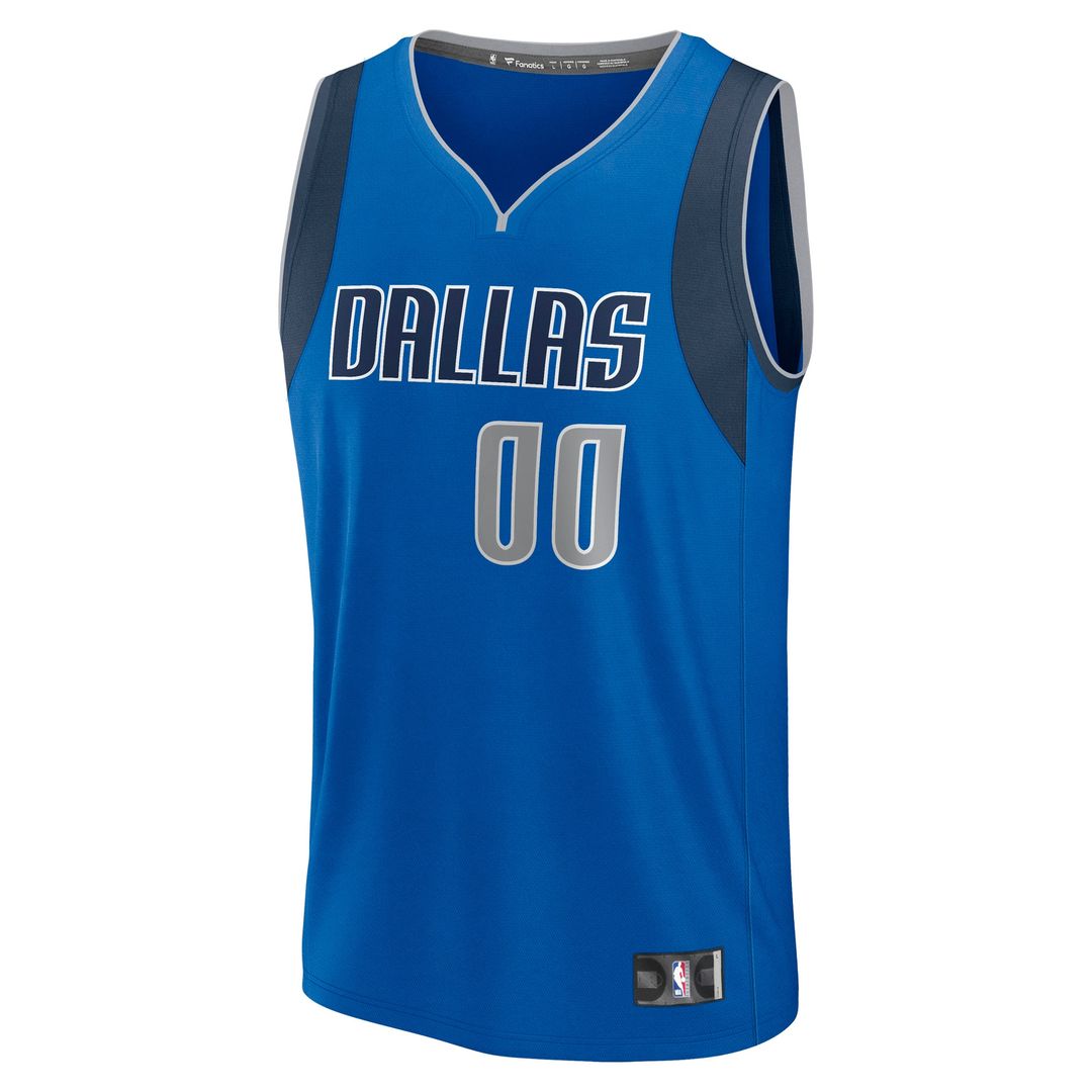 Dallas Mavericks Fanatics Fast Break Custom Jersey - Statement Edition - Navy