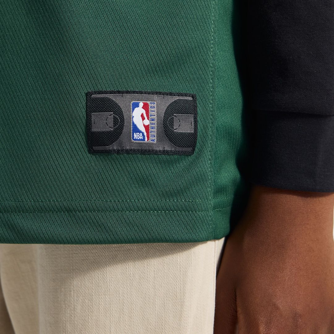 Milwaukee Bucks Giannis Antetokounmpo Fanatics Youth Fast Break Replica Player Jersey - Icon Edition - Hunter Green