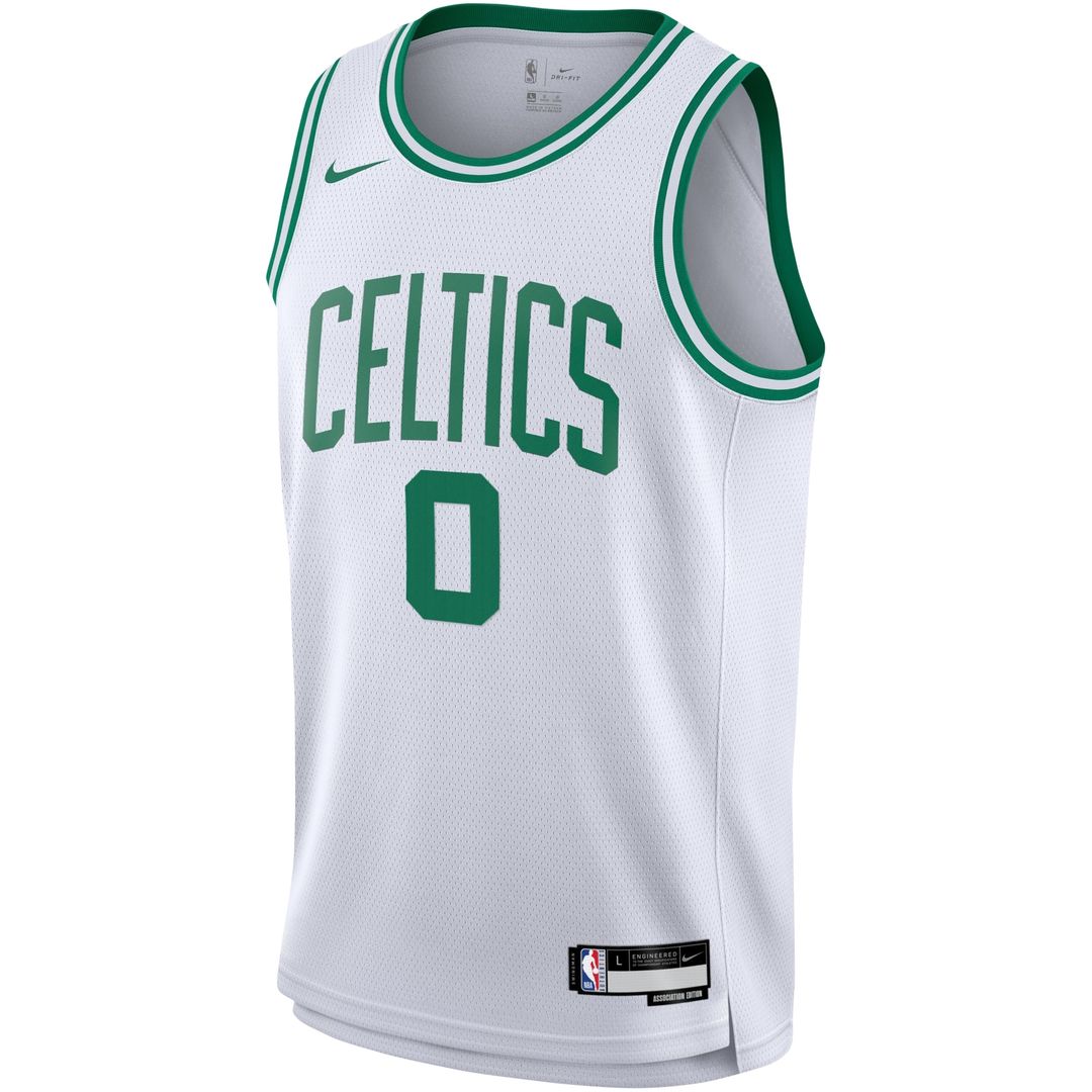 Boston Celtics Jayson Tatum Nike Youth Swingman Jersey - Association Edition - White