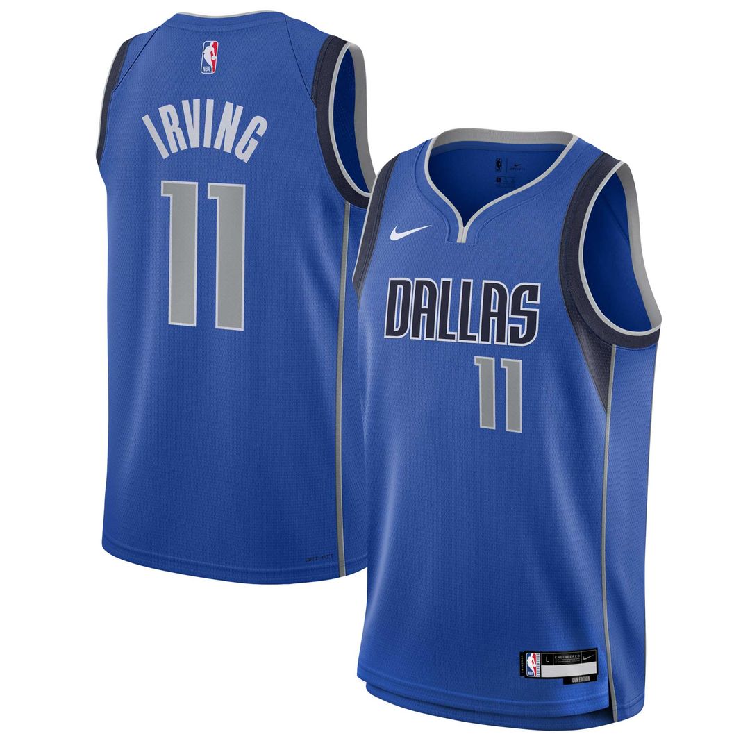 Dallas Mavericks Kyrie Irving Nike Youth Swingman Jersey - Icon Edition - Blue