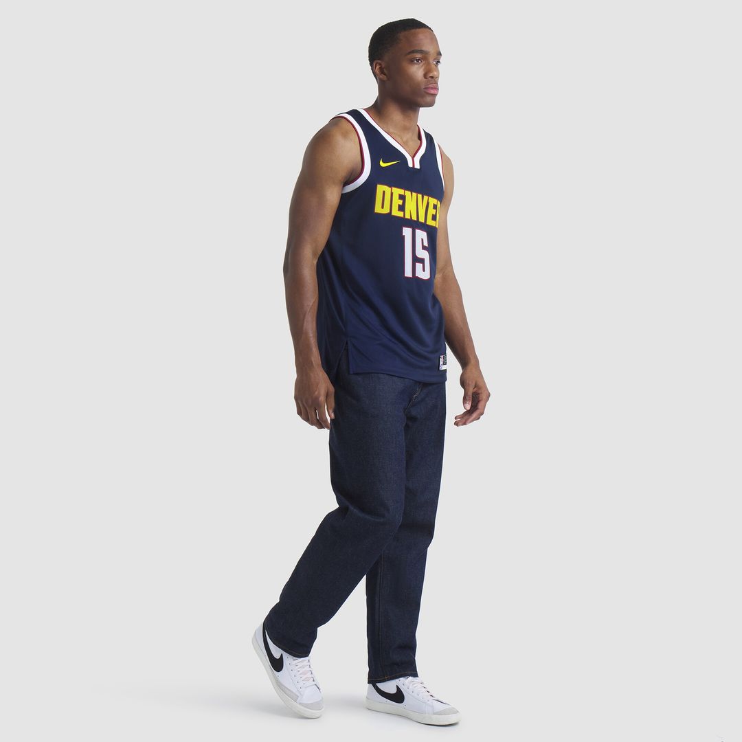 Denver Nuggets Nikola Jokic Nike Unisex Swingman Jersey - Icon Edition - Navy