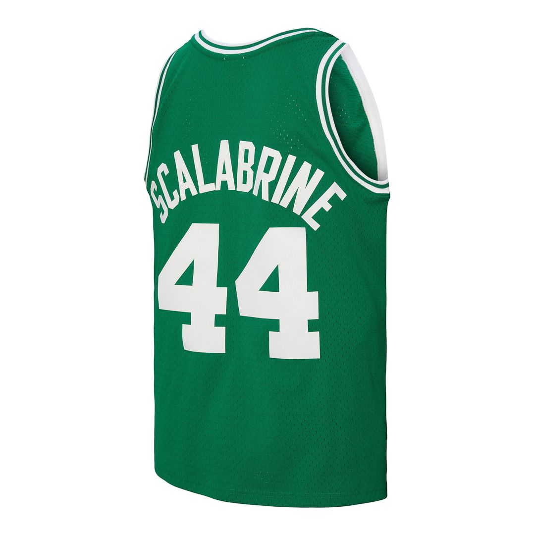 Boston Celtics Brian Scalabrine Mitchell & Ness 2007/08 Hardwood Classics Swingman Jersey - Kelly Green