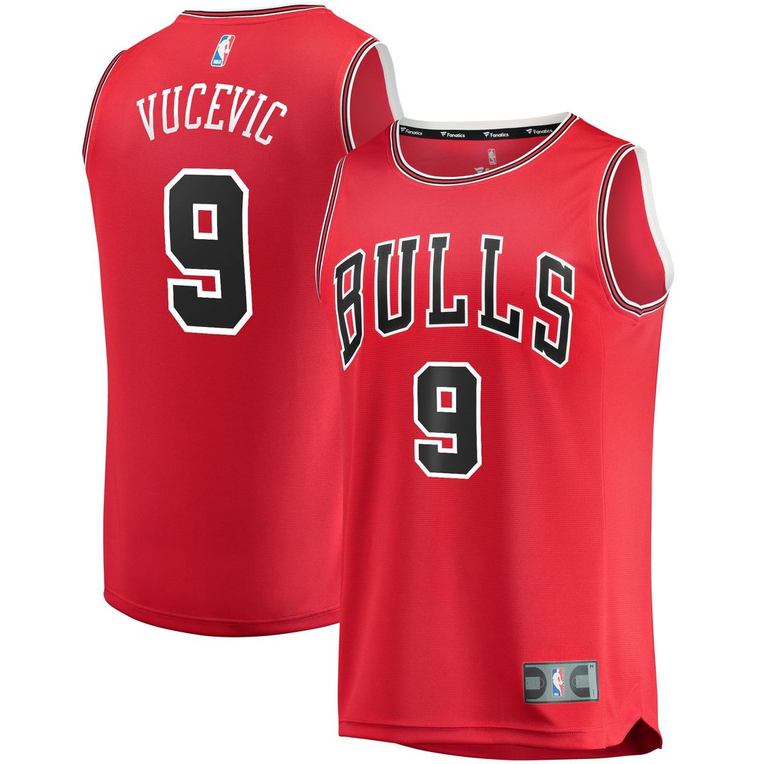 Chicago Bulls Nikola Vucevic Fanatics Youth Fast Break Replica Jersey - Icon Edition - Red