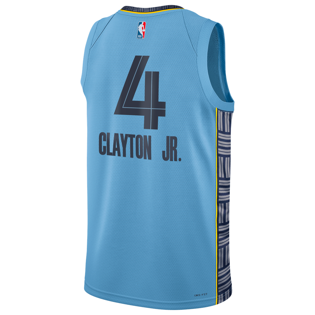 Memphis Grizzlies Walter Clayton Jr. Jordan Brand Unisex Swingman Jersey - Statement Edition - Light Blue