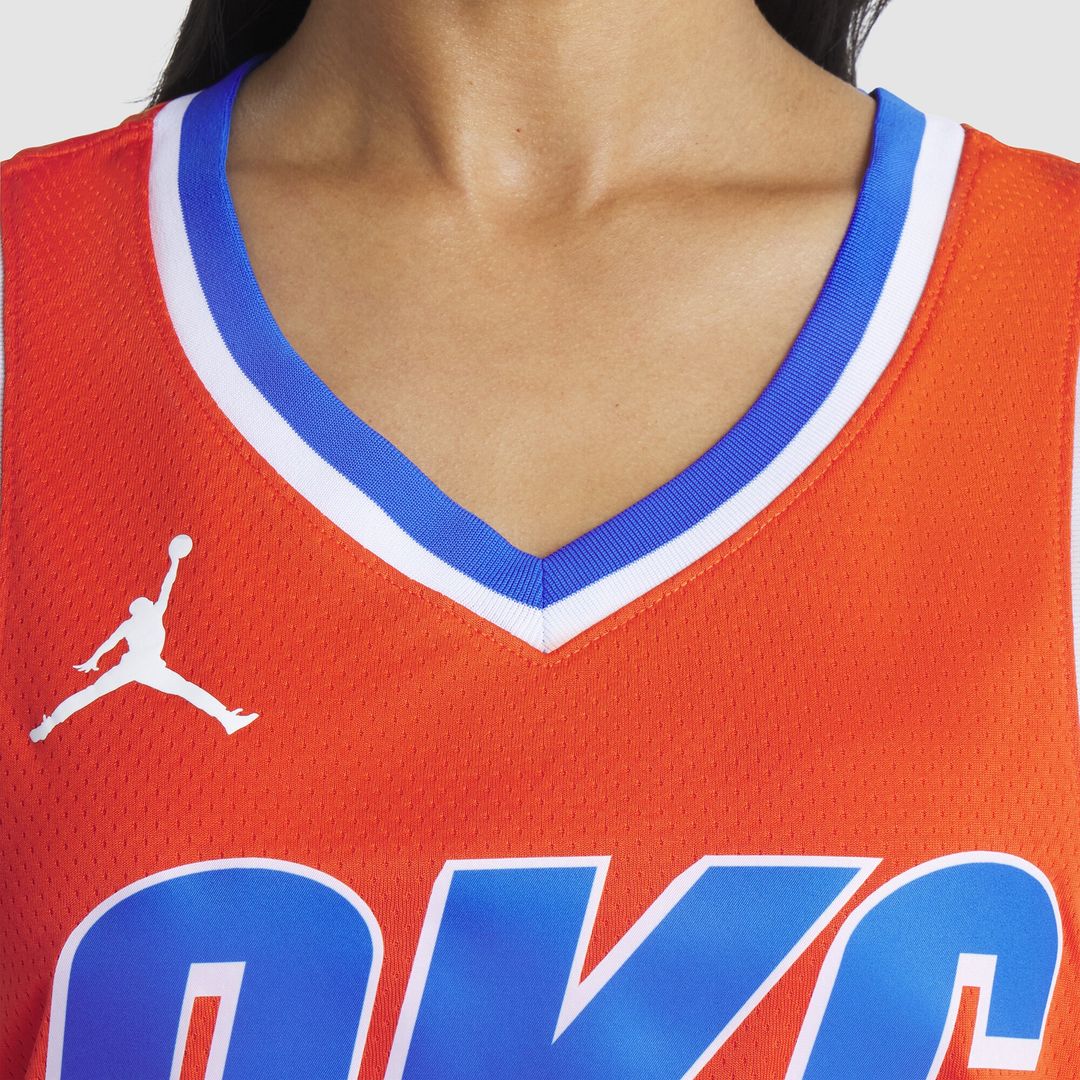 Oklahoma City Thunder Shai Gilgeous - Alexander Jordan Brand Unisex Swingman Jersey - Statement Edition - Orange