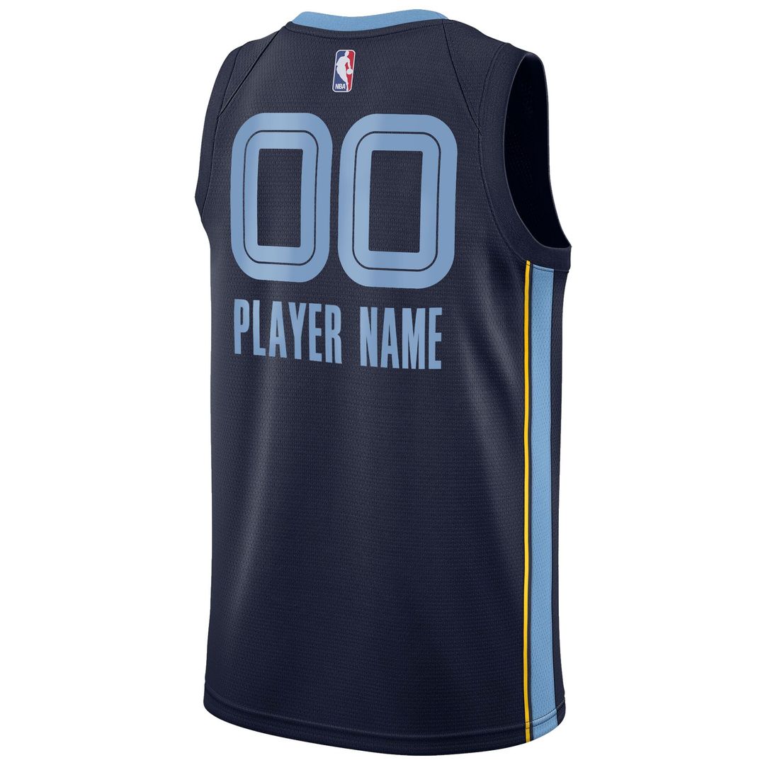 Memphis Grizzlies Nike 2020/21 Swingman Custom Jersey - Association Edition - White