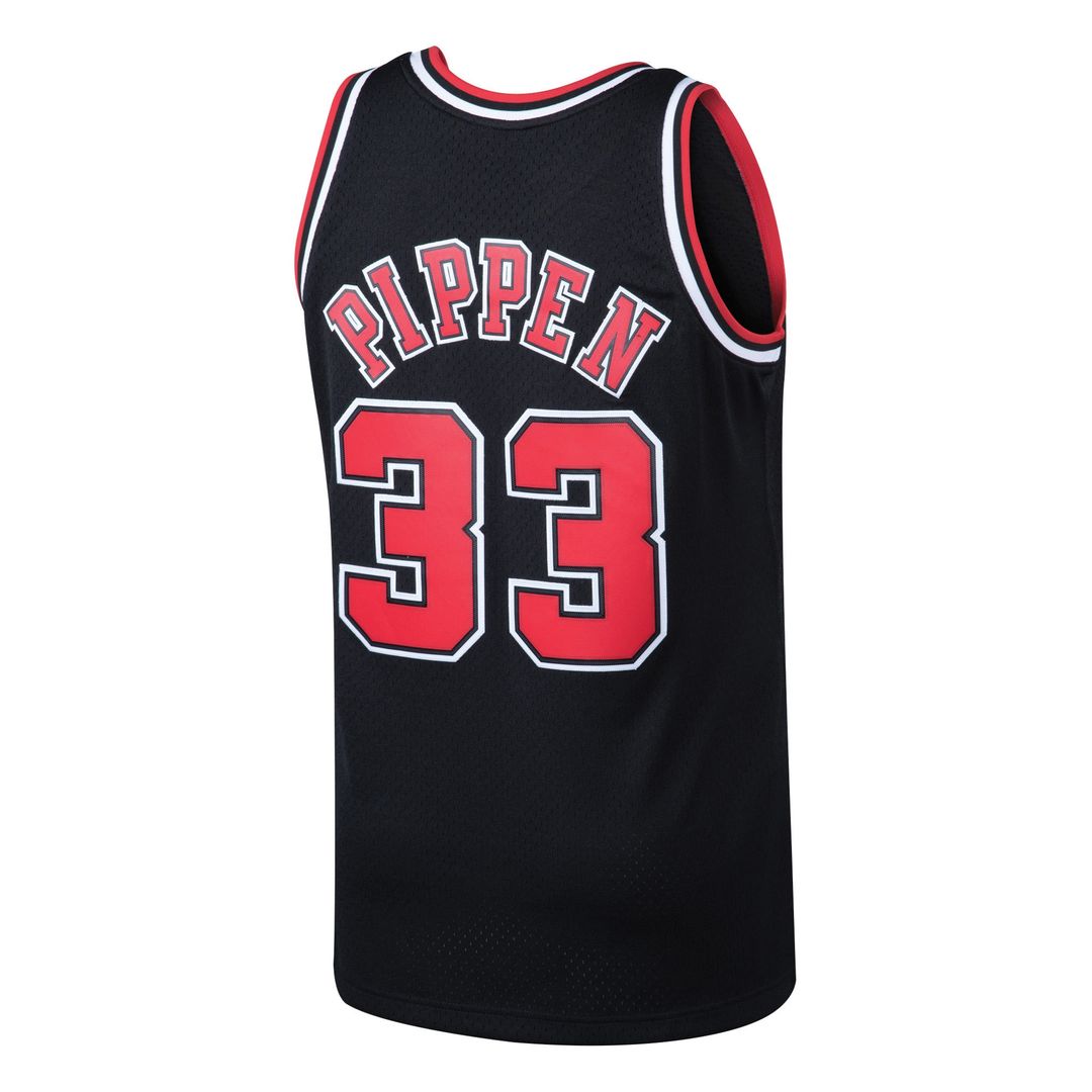 Chicago Bulls Scottie Pippen Mitchell & Ness 1997/98 Hardwood Classics Swingman Jersey - Black