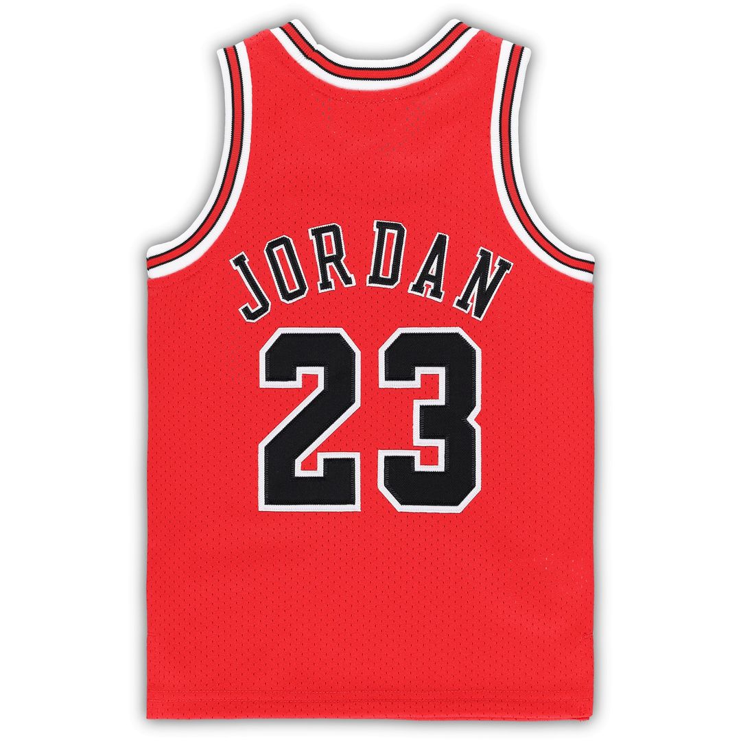 Chicago Bulls Michael Jordan Mitchell & Ness Toddler 1996/97 Hardwood Classics Authentic Jersey - Black