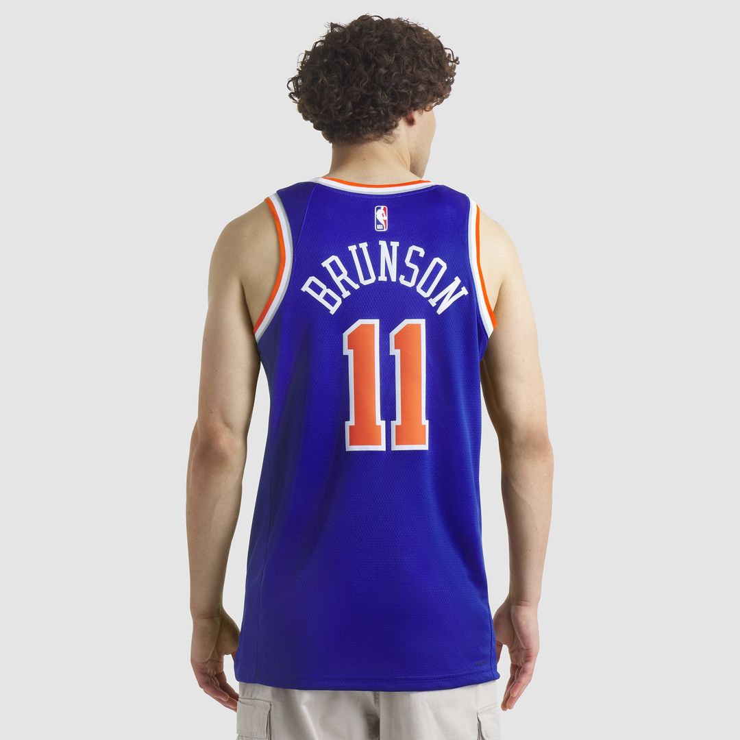 New York Knicks Jalen Brunson Nike Unisex Swingman Jersey - Icon Edition - Blue
