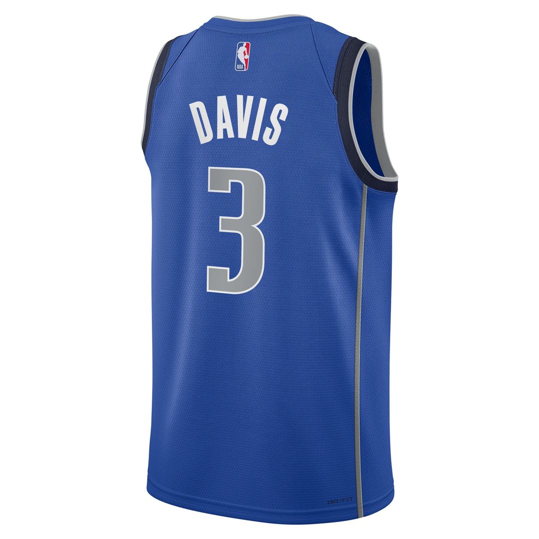 Dallas Mavericks Anthony Davis Nike Youth Swingman Jersey - Icon Edition - Blue