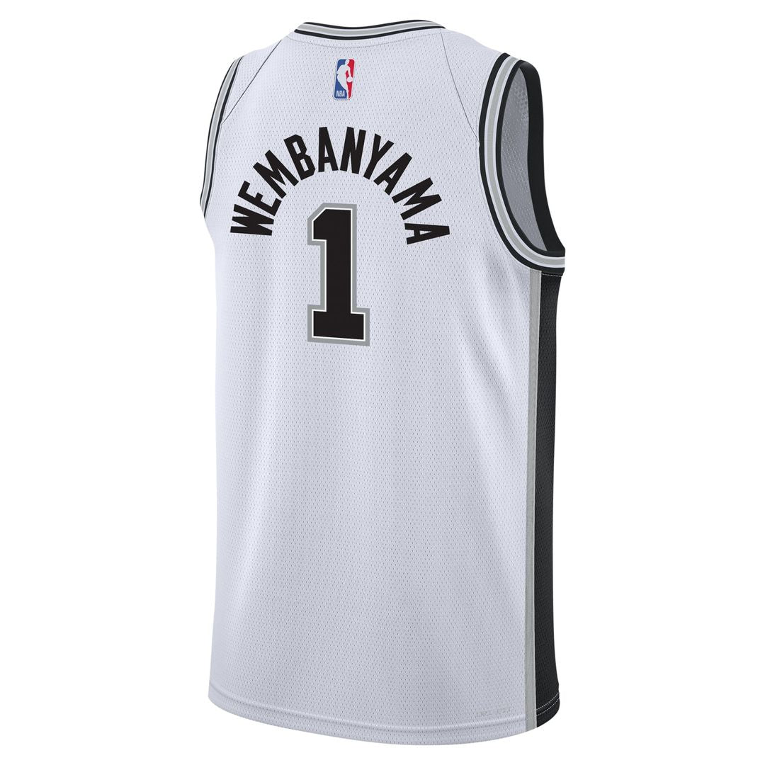 San Antonio Spurs Victor Wembanyama Nike Youth Swingman Jersey - Association Edition - White