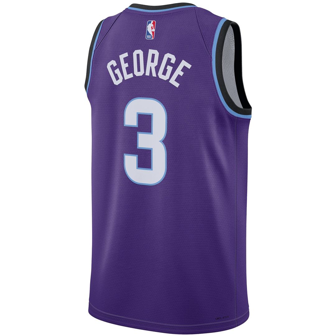 Utah Jazz Keyonte George Nike Unisex Swingman Jersey - Icon Edition - Purple