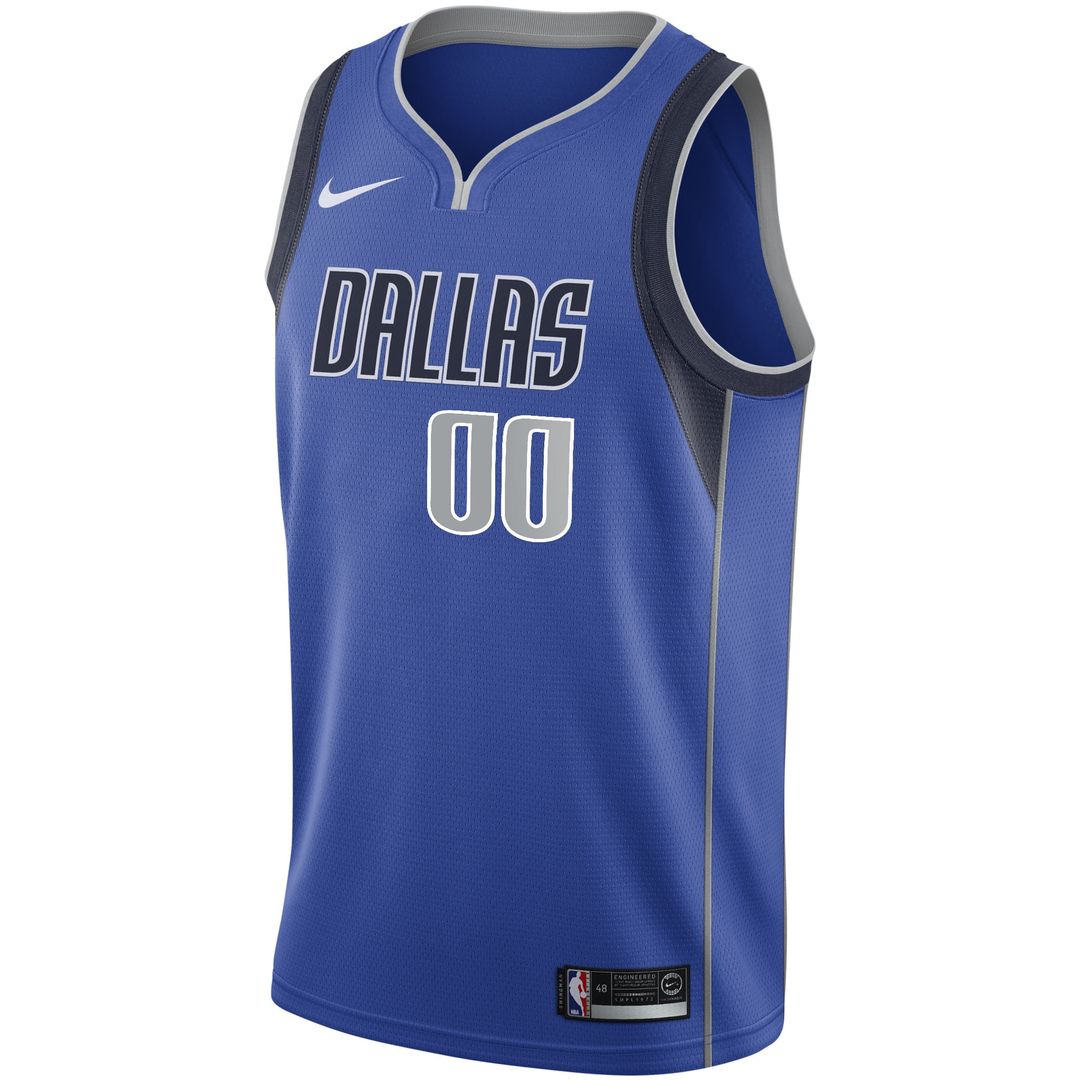 Dallas Mavericks Nike 2020/21 Swingman Custom Jersey - Association Edition - White