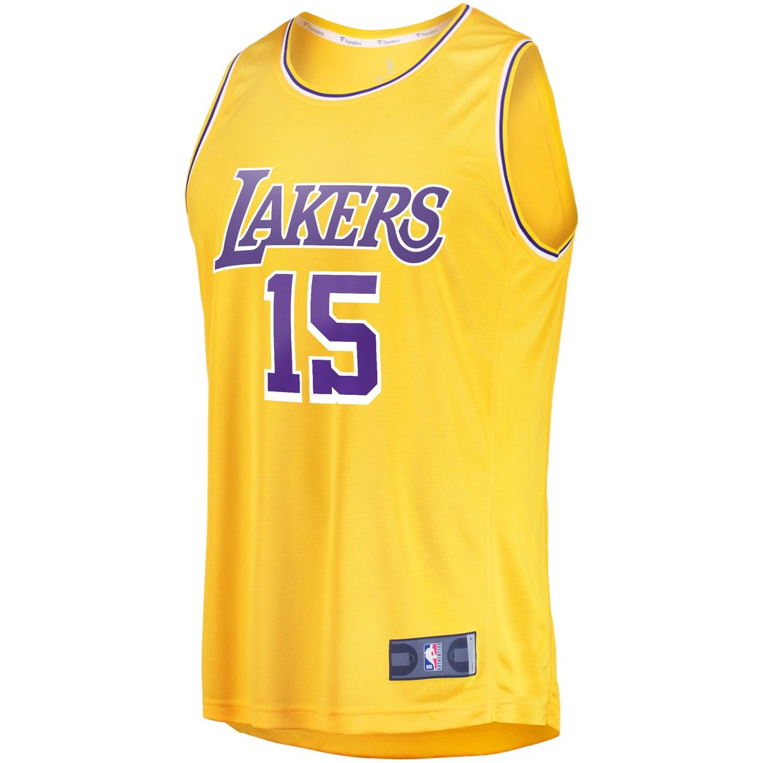 Los Angeles Lakers Austin Reaves Fanatics Fast Break Player Jersey - Icon Edition - Gold