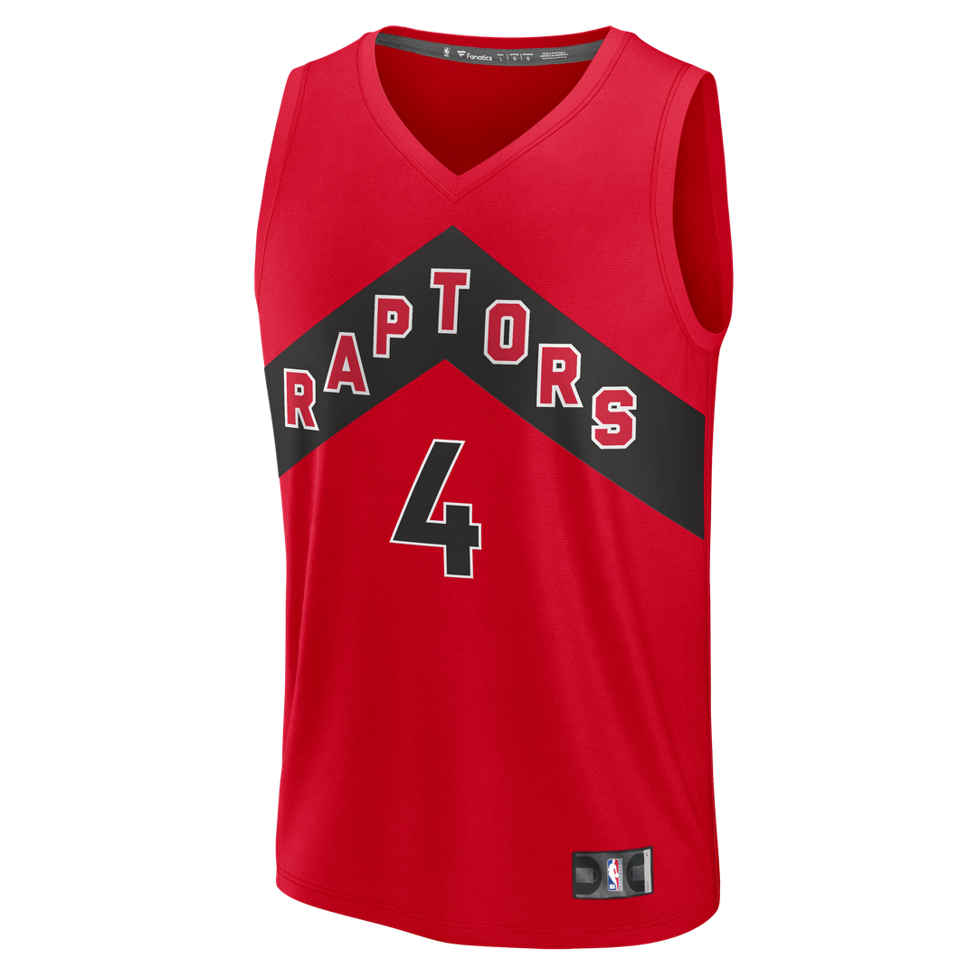 Toronto Raptors Scottie Barnes Fanatics Fast Break Replica Jersey - Icon Edition - Red
