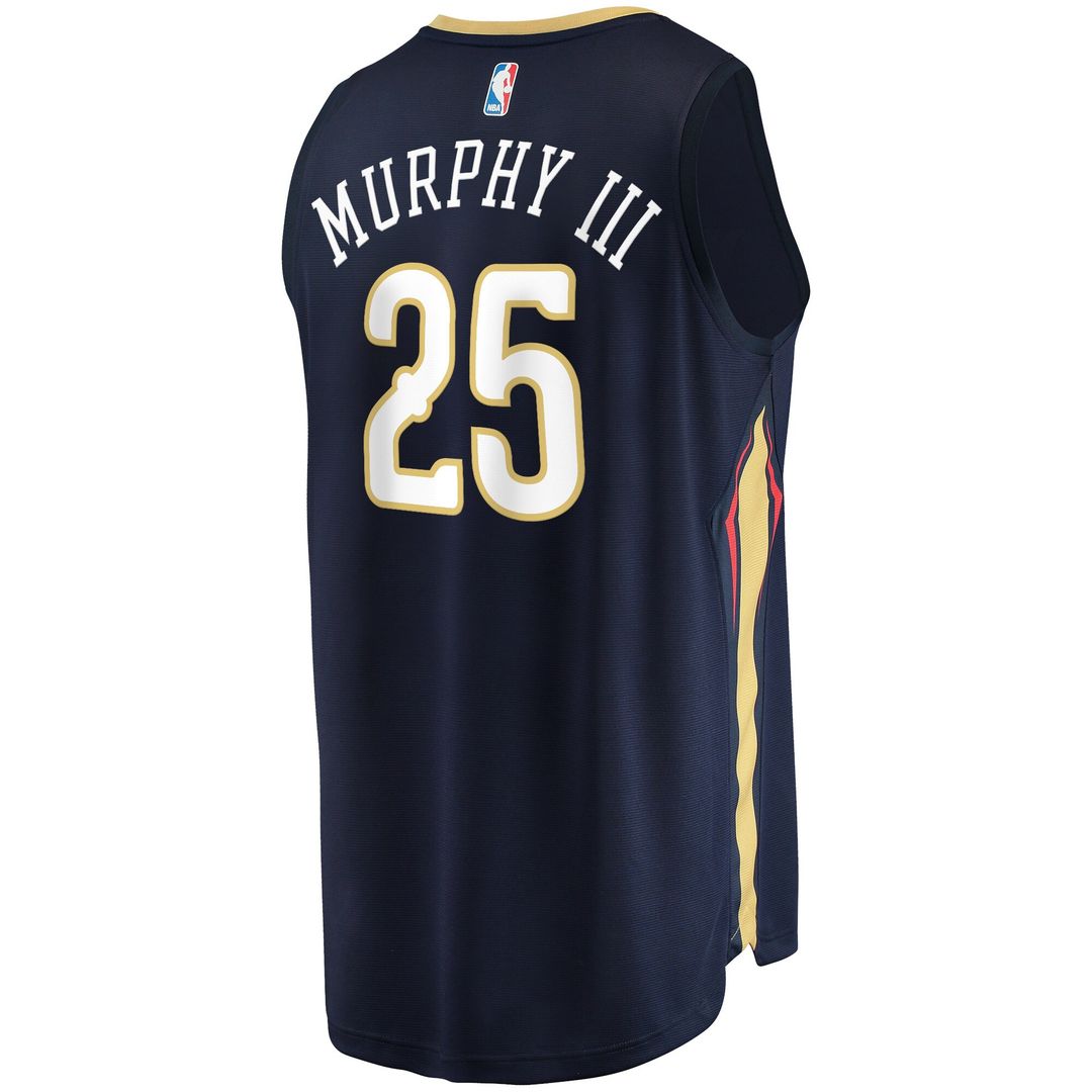 New Orleans Pelicans Trey Murphy III Fanatics Fast Break Replica Jersey - Icon Edition - Navy