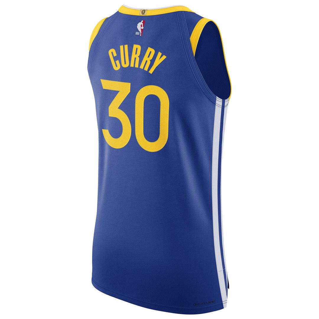 Golden State Warriors Stephen Curry Nike Authentic Jersey - Icon Edition - Royal