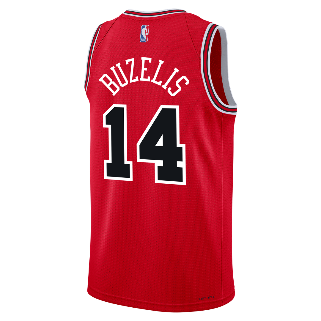 Chicago Bulls Matas Buzelis Nike Youth Swingman Jersey - Icon Edition - Red