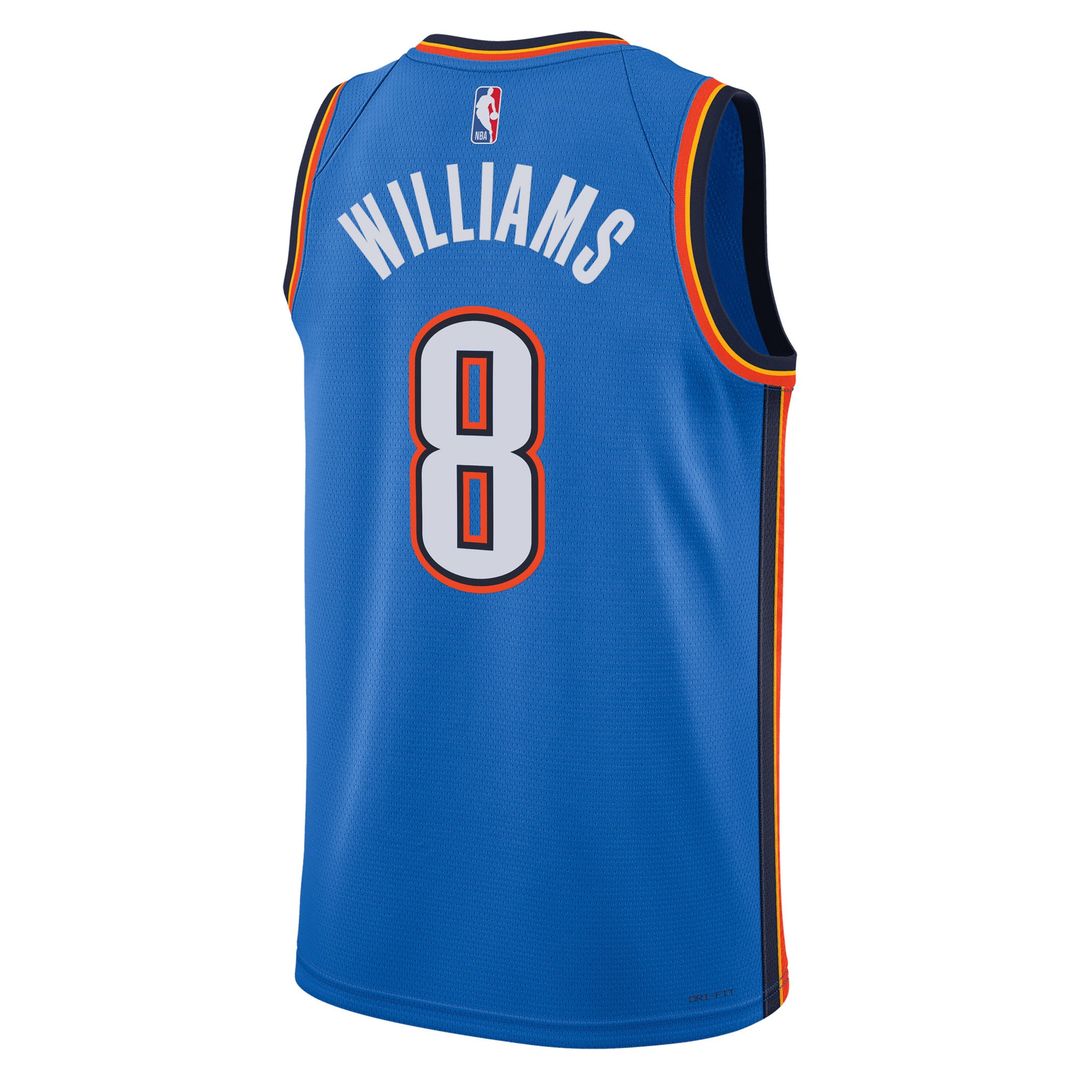 Oklahoma City Thunder Jalen Williams Nike Unisex Swingman Jersey - Icon Edition - Blue