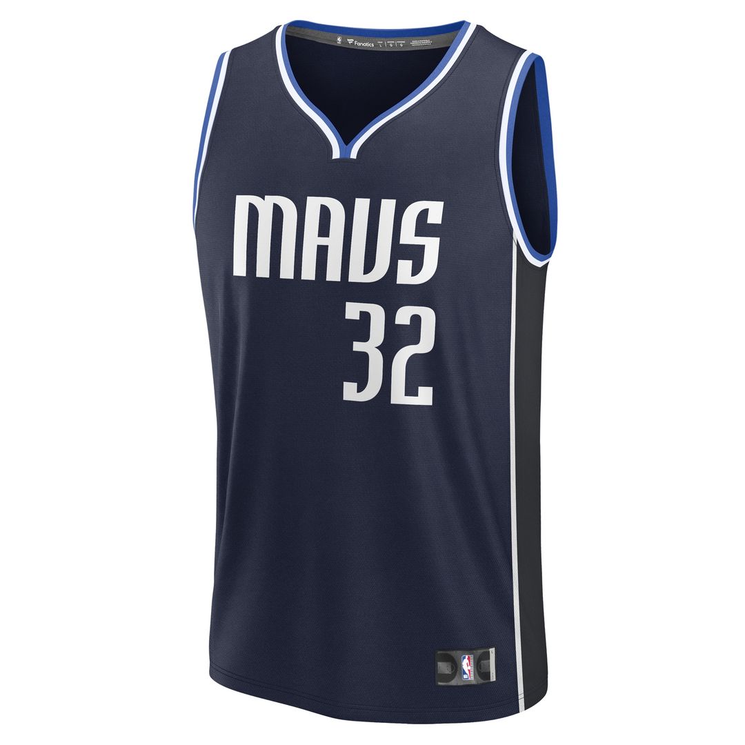 Dallas Mavericks Cooper Flagg Fanatics 2025 NBA Draft First Round Pick Fast Break Replica Jersey - Statement Edition - Navy