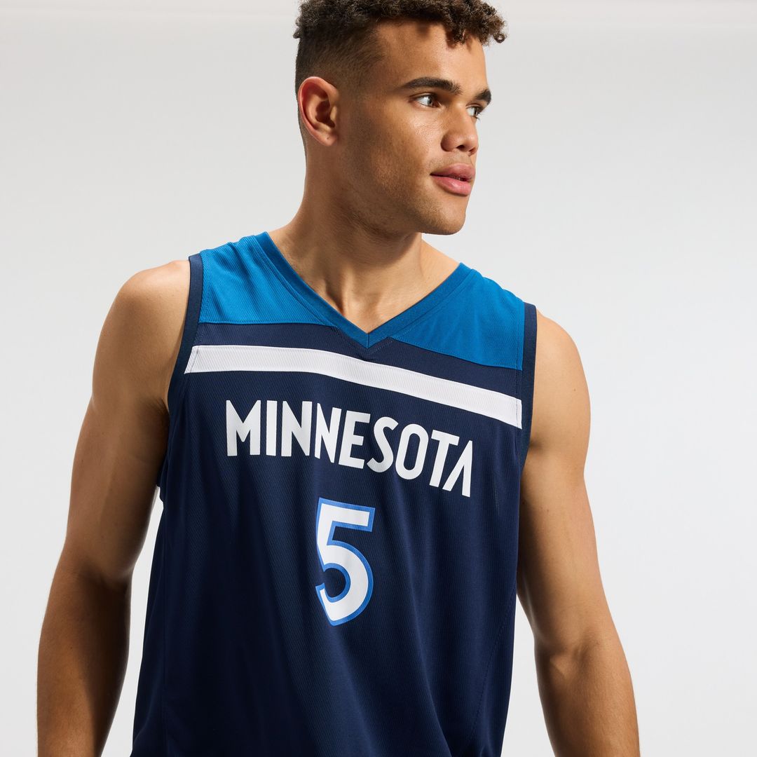 Minnesota Timberwolves Anthony Edwards Fanatics Fast Break Replica Player Jersey - Icon Edition - Navy