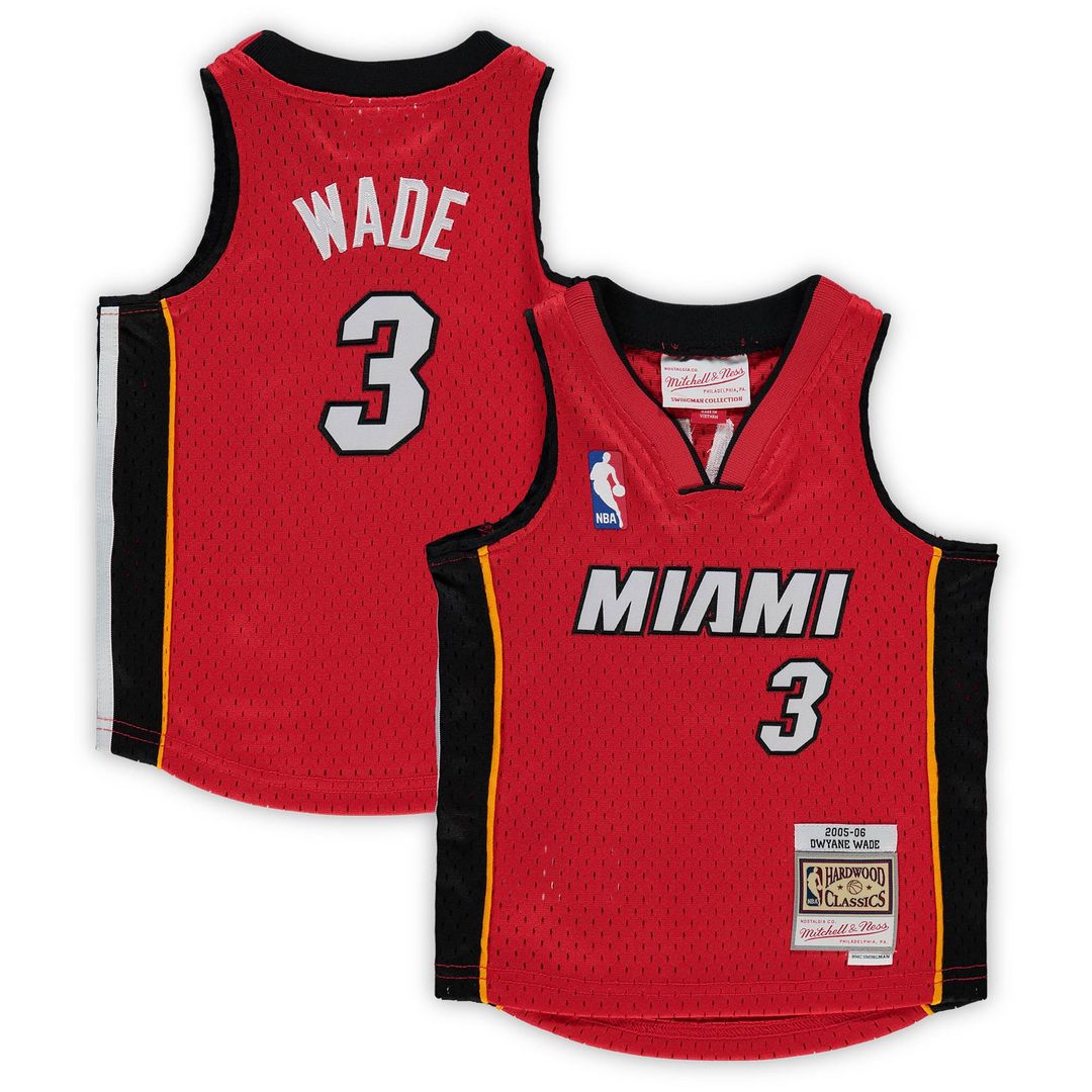 Miami Heat Dwyane Wade Mitchell & Ness Infant 2005/06 Hardwood Classics Player Jersey - Red