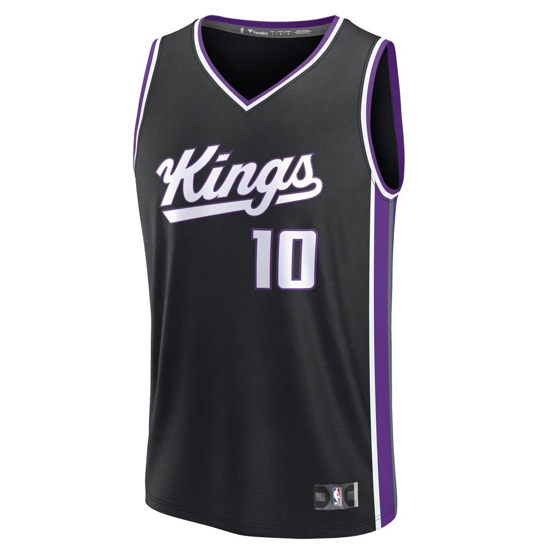 Sacramento Kings DeMar DeRozan Fanatics Youth Fast Break Replica Player Jersey - Icon Edition - Black