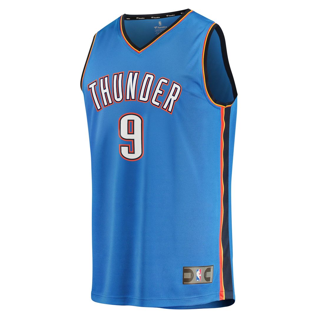 Oklahoma City Thunder Alex Caruso Fanatics Youth Fast Break Replica Player Jersey - Icon Edition - Blue