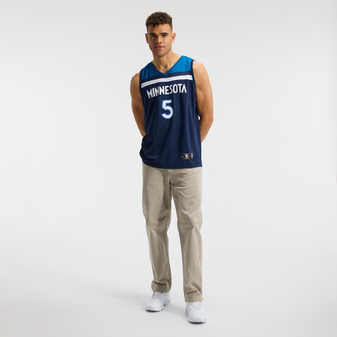 Minnesota Timberwolves Anthony Edwards Fanatics Fast Break Replica Player Jersey - Icon Edition - Navy