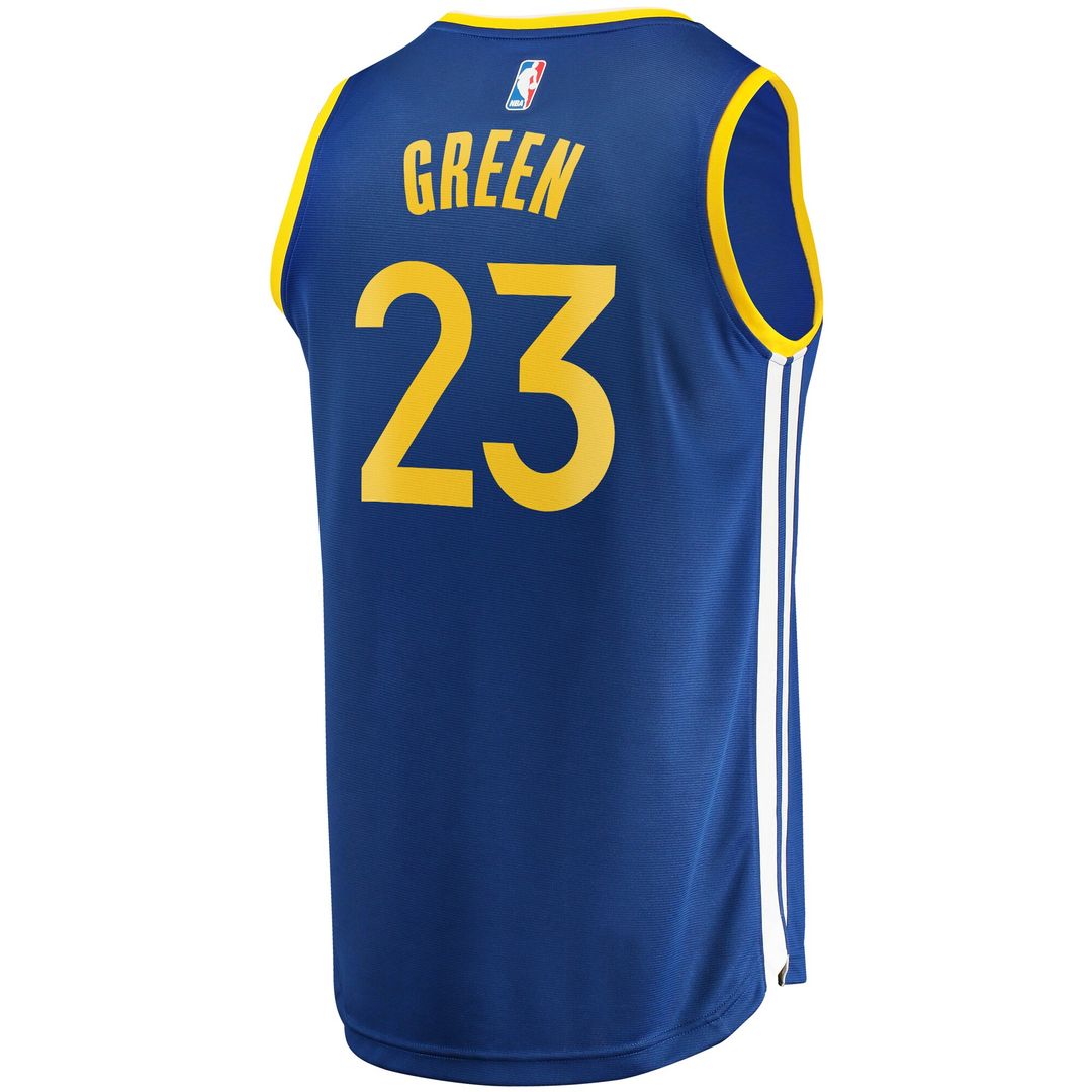 Golden State Warriors Draymond Green Fanatics Fast Break Replica Player Team Jersey - Icon Edition - Royal