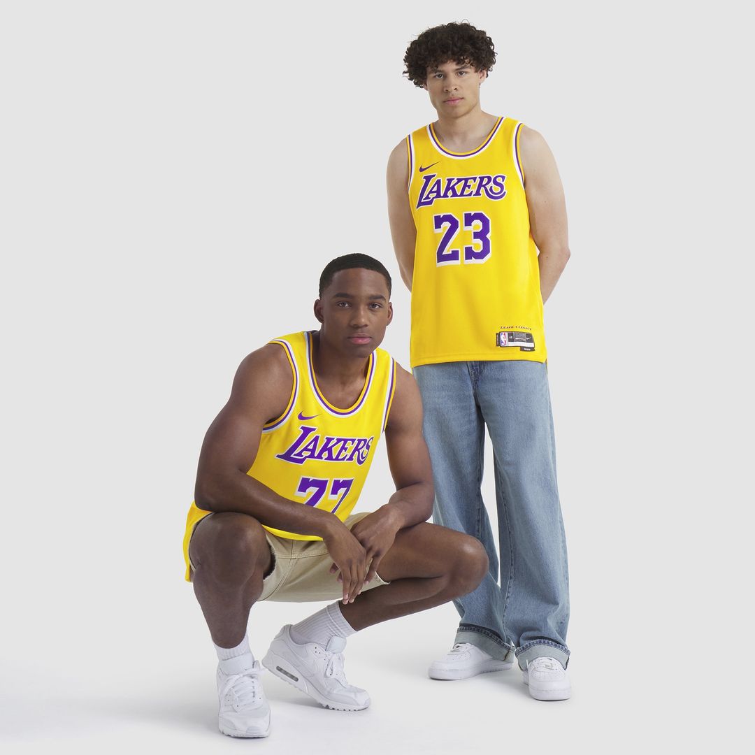 Los Angeles Lakers LeBron James Nike Unisex Swingman Jersey - Icon Edition - Gold