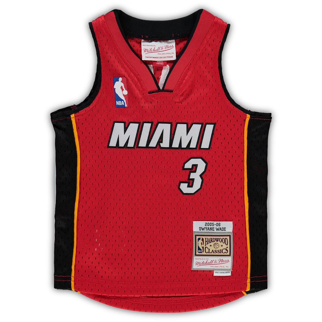 Miami Heat Dwyane Wade Mitchell & Ness Infant 2005/06 Hardwood Classics Player Jersey - Red
