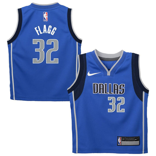 Dallas Mavericks Cooper Flagg Nike Preschool Swingman Player Jersey - Blue - Icon Edition