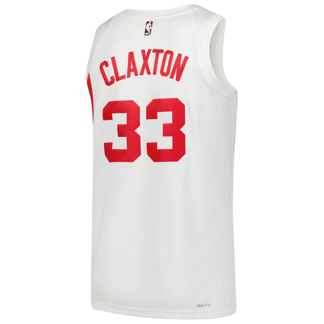 Brooklyn Nets Nic Claxton Nike Swingman Jersey - Classic Edition - White
