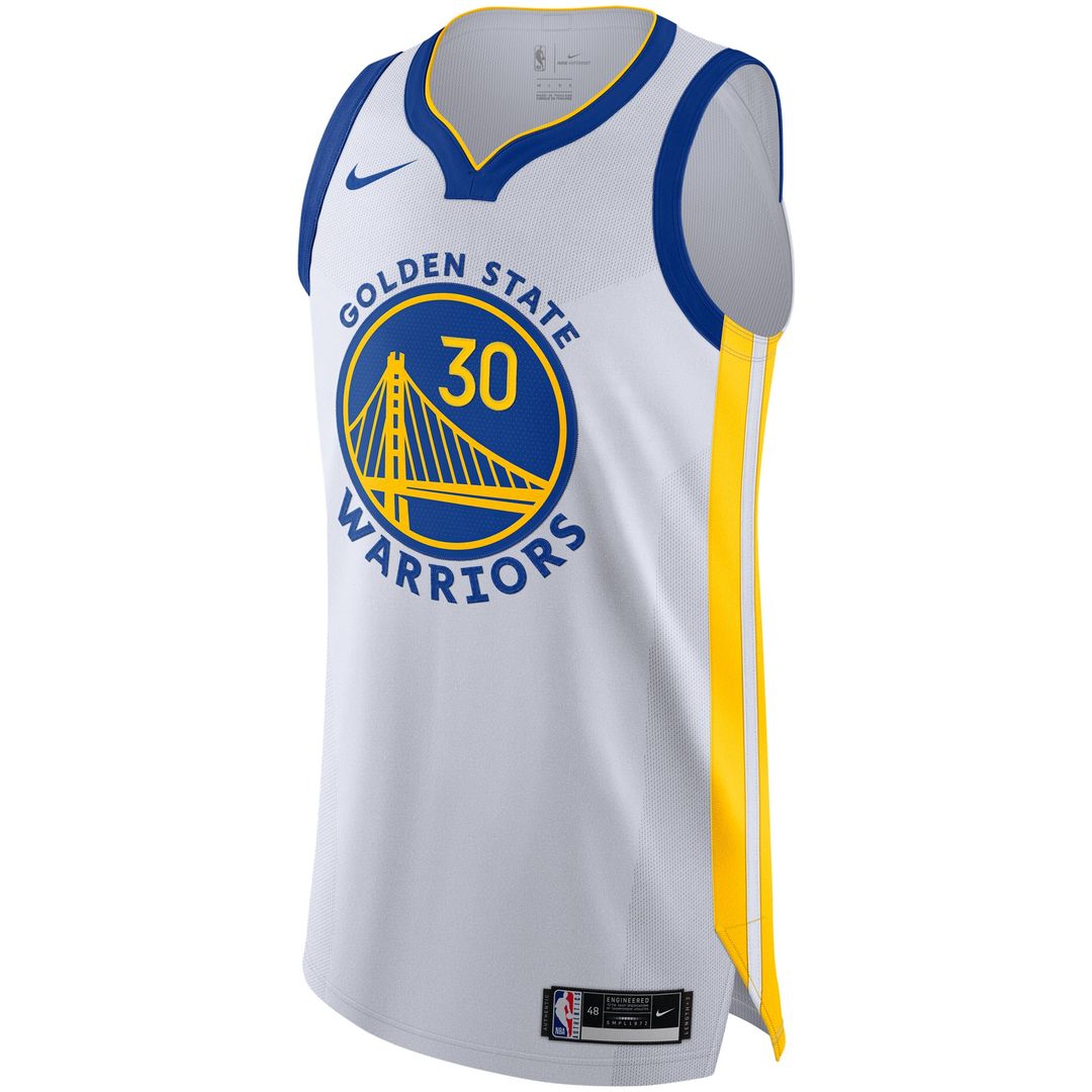 Golden State Warriors Stephen Curry Nike Authentic Jersey - Association Edition - White