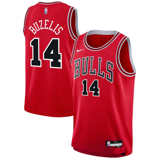 Chicago Bulls Matas Buzelis Nike Youth Swingman Jersey - Icon Edition - Red