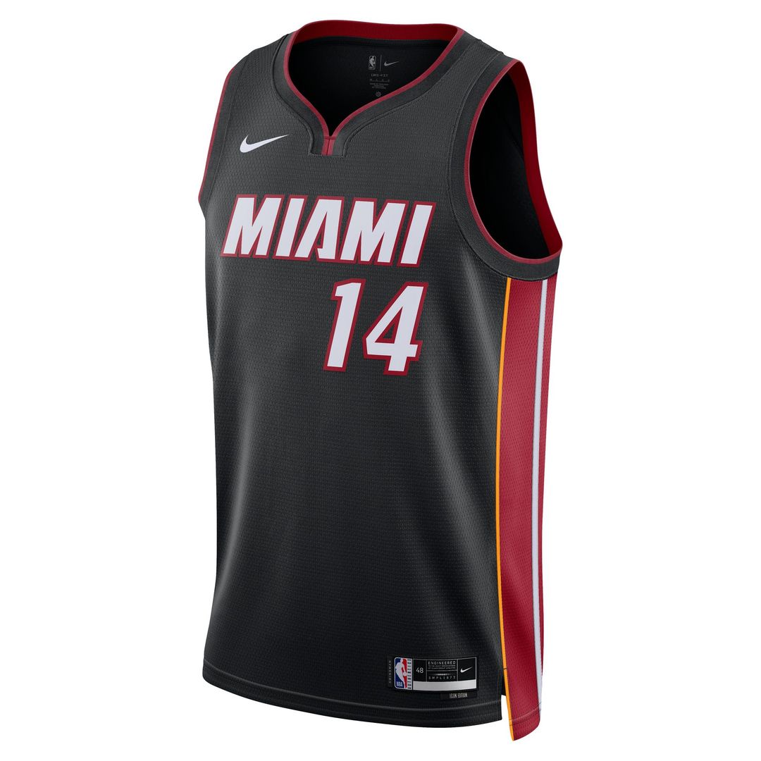 Miami Heat Tyler Herro Nike Unisex Swingman Jersey - Icon Edition - Black