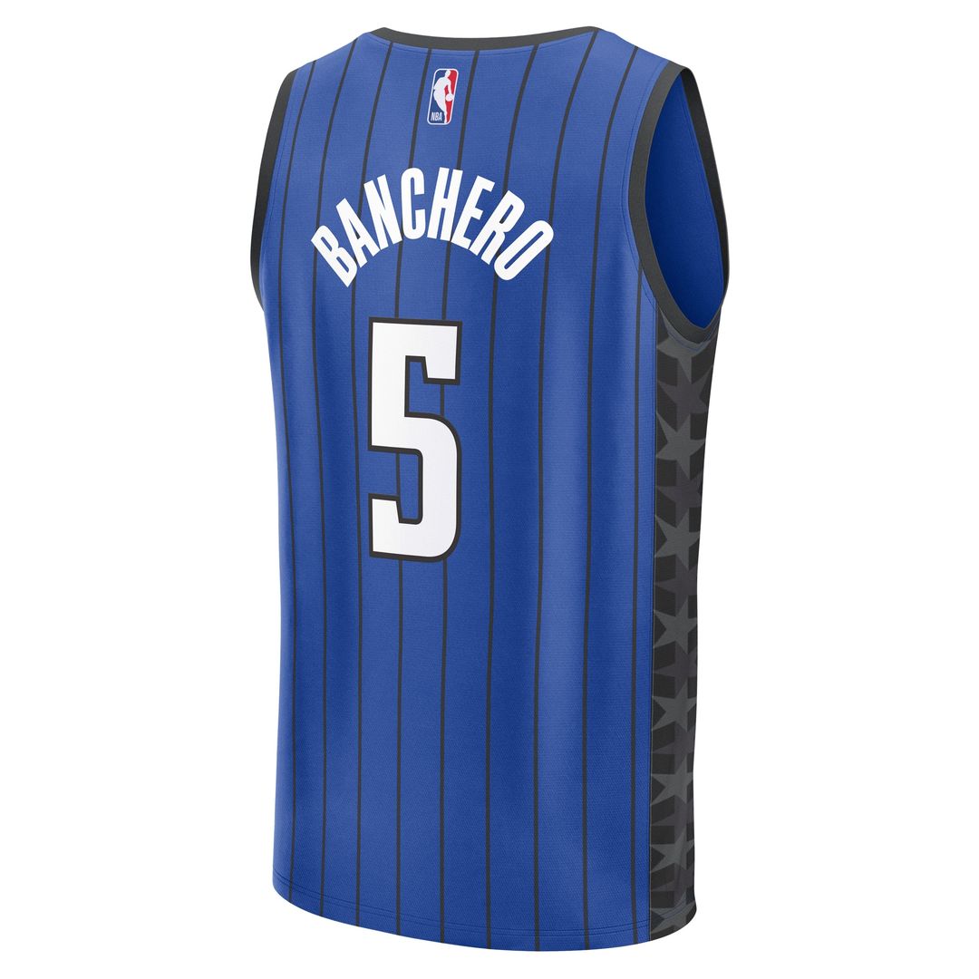 Orlando Magic Paolo Banchero Fanatics Fast Break Replica Player Jersey - Statement Edition - Blue