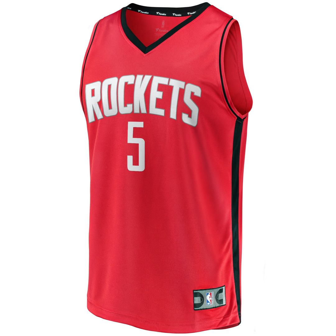 Houston Rockets Fred VanVleet Fanatics Youth Fast Break Replica Player Jersey - Icon Edition - Red