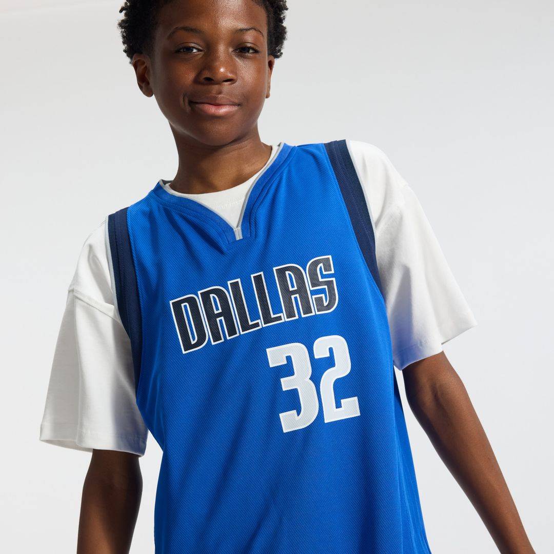 Dallas Mavericks Cooper Flagg Fanatics Youth 2025 NBA Draft First Round Pick Fast Break Replica Jersey - Icon Edition - Blue