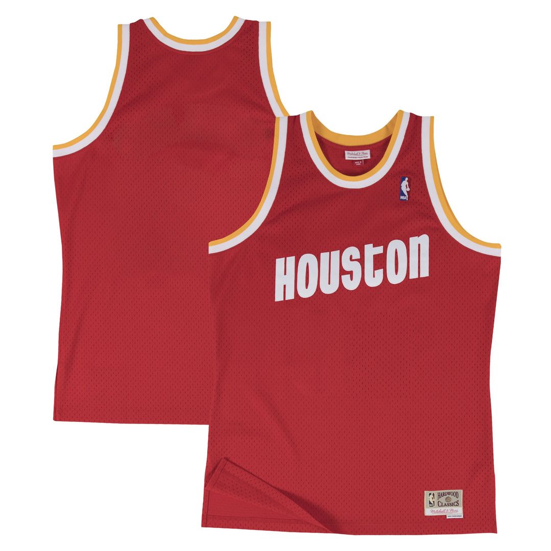 Houston Rockets Mitchell & Ness 1996 - 97 Hardwood Classics Swingman Jersey - Red