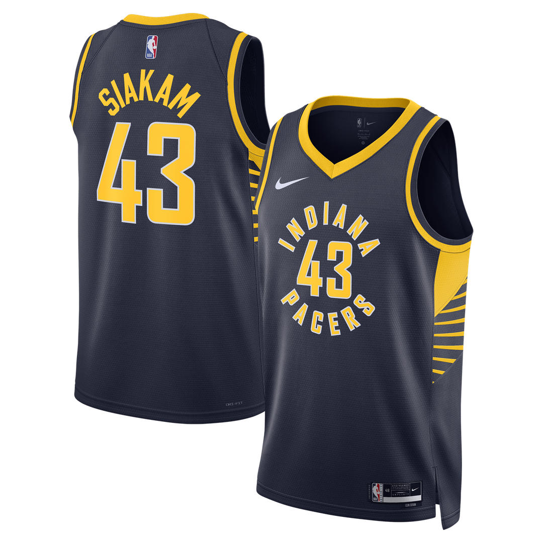 Indiana Pacers Pascal Siakam Nike Unisex Swingman Jersey - Icon Edition - Navy