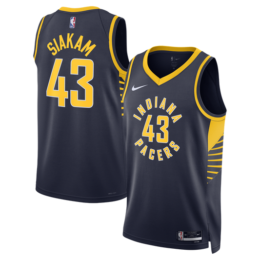 Indiana Pacers Pascal Siakam Nike Unisex Swingman Jersey - Icon Edition - Navy