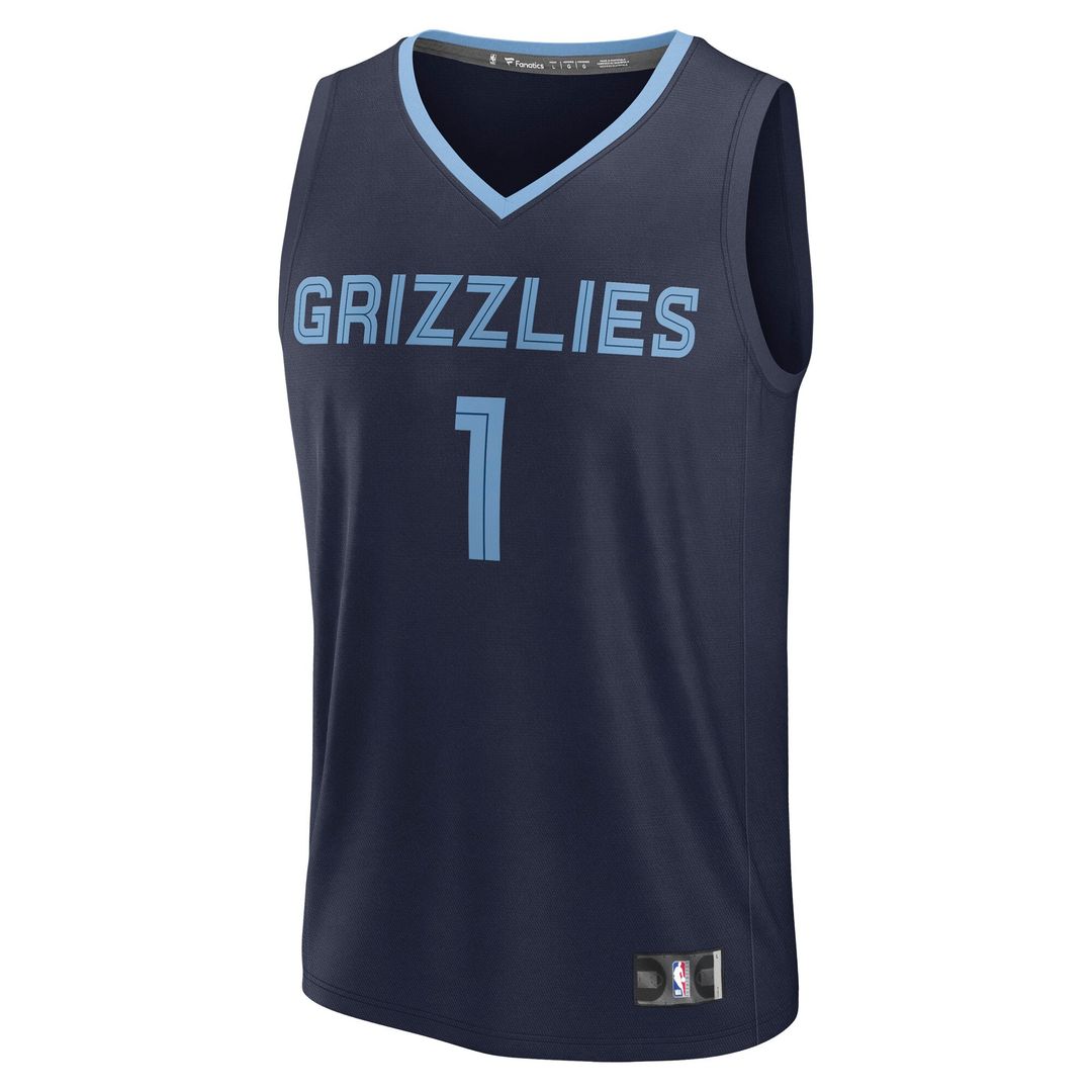 Memphis Grizzlies Scotty Pippen Jr. Fanatics Fast Break Replica Player Jersey - Icon Edition - Navy