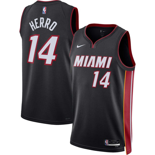 Miami Heat Tyler Herro Nike Unisex Swingman Jersey - Icon Edition - Black