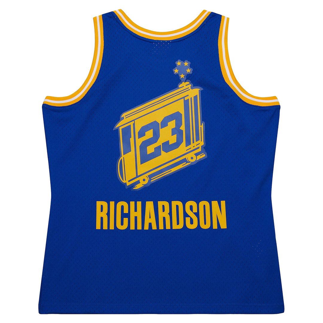 Golden State Warriors Jason Richardson Mitchell & Ness 2004/05 Hardwood Classics Swingman Jersey - Royal