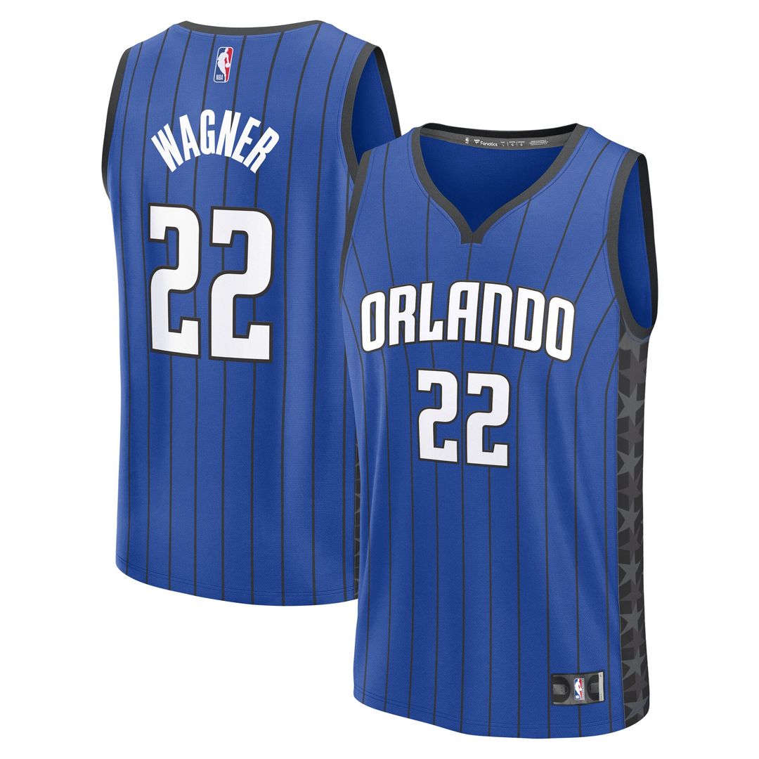 Orlando Magic Franz Wagner Fanatics Fast Break Replica Player Jersey - Statement Edition - Blue
