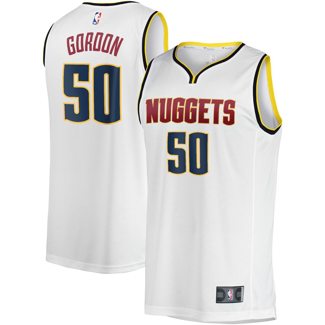 Denver Nuggets Aaron Gordon Fanatics Fast Break Player Jersey - Association Edition - White