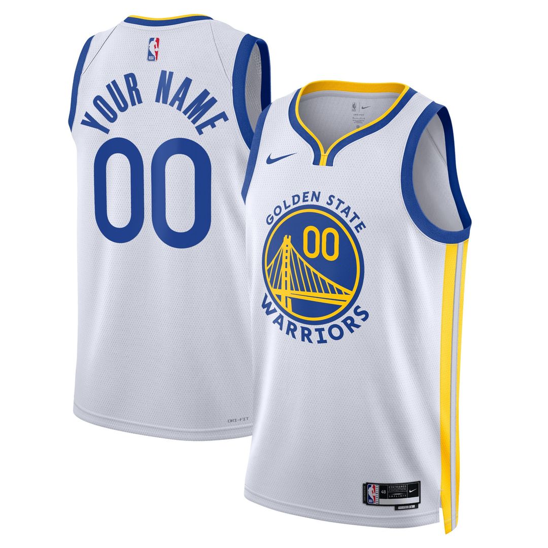 Golden State Warriors Nike Unisex Swingman Custom Jersey Royal - Icon Edition