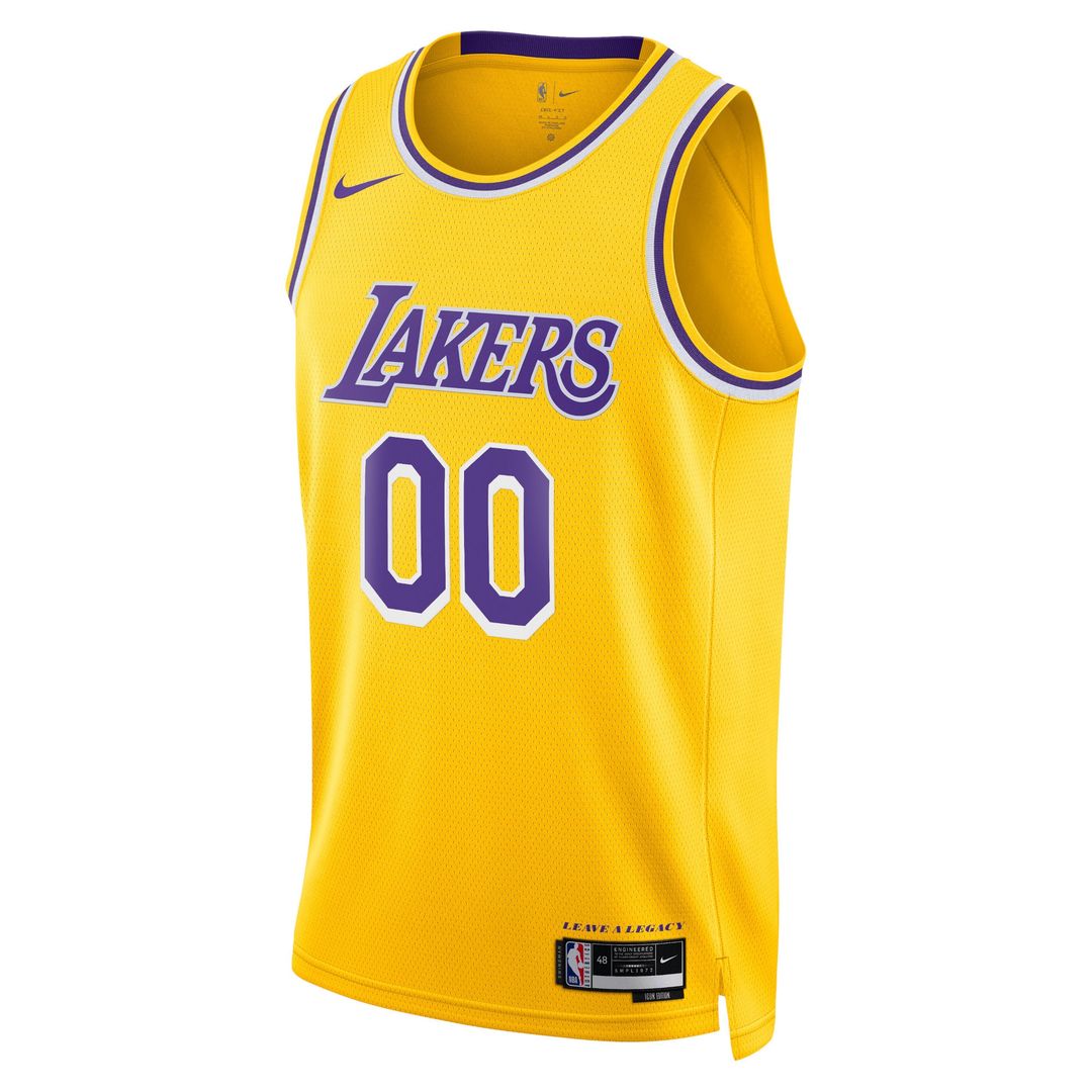 Los Angeles Lakers Nike Unisex Swingman Custom Jersey White - Association Edition